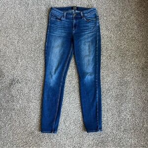 Paige Verdugo Ultra Skinny Medium Wash Jeans, Size 28